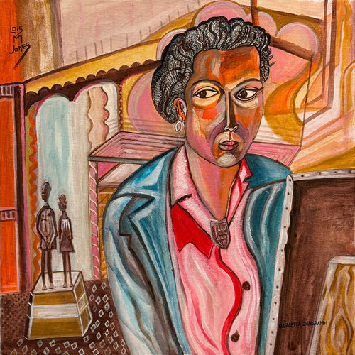 After Lois Mailou Jones van Elisabetta Zangrandi, Schilderij te koop op Singulart