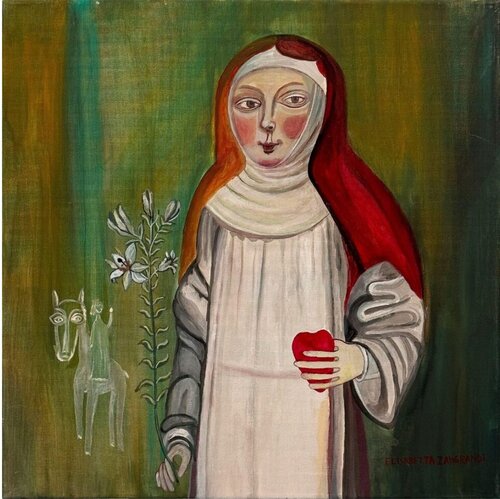 After Elena Anguissola, van Elisabetta Zangrandi, Schilderij te koop op Singulart