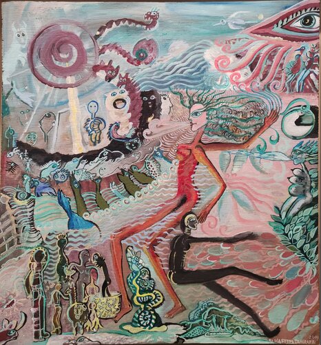 Vento van Elisabetta Zangrandi, Schilderij te koop op Singulart