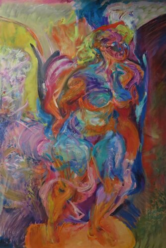 L'Ange par Pierre Parsus, Peinture en vente sur Singulart