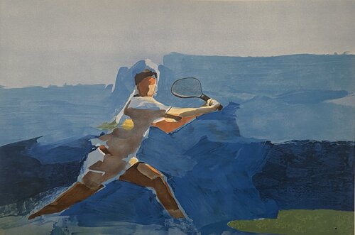 Tennis von Steve Kuzma, Druck kaufen auf Singulart