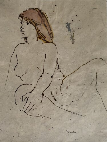 Untitled #1067 - 3 min par Ursula Sternberg, Œuvre sur papier en vente sur Singulart