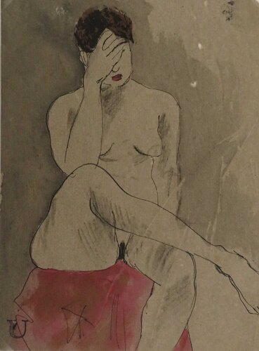 Nudes Sketch Book : Ref 1788-24     by Ursula Sternberg, Work on Paper for Sale on Singulart