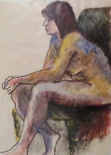 Nude #4394-e by Ursula Sternberg, Work on Paper for Sale on Singulart