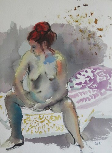 Nude #1935 by Ursula Sternberg, Work on Paper for Sale on Singulart
