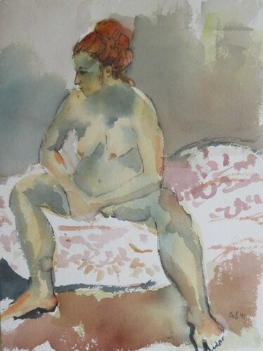 Nude #1915 by Ursula Sternberg, Work on Paper for Sale on Singulart