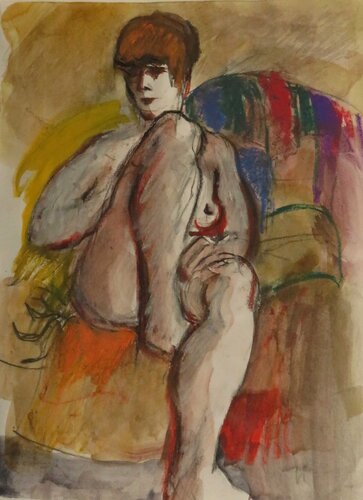 Nude #4867-e by Ursula Sternberg, Work on Paper for Sale on Singulart