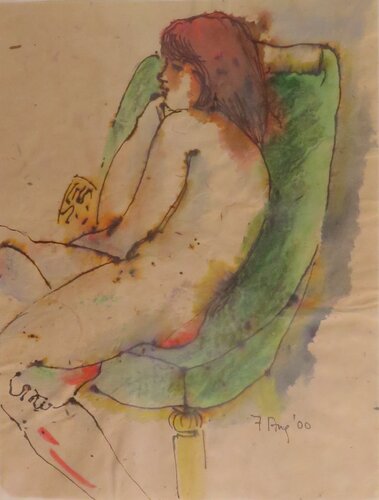 Nude - 1067c by Ursula Sternberg, Work on Paper for Sale on Singulart