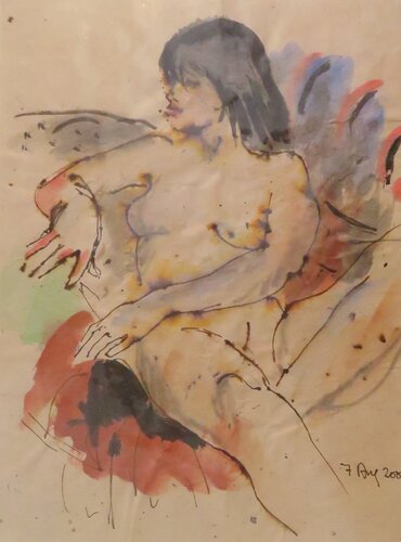 Nude #1067d van Ursula Sternberg, Werk op papier te koop op Singulart