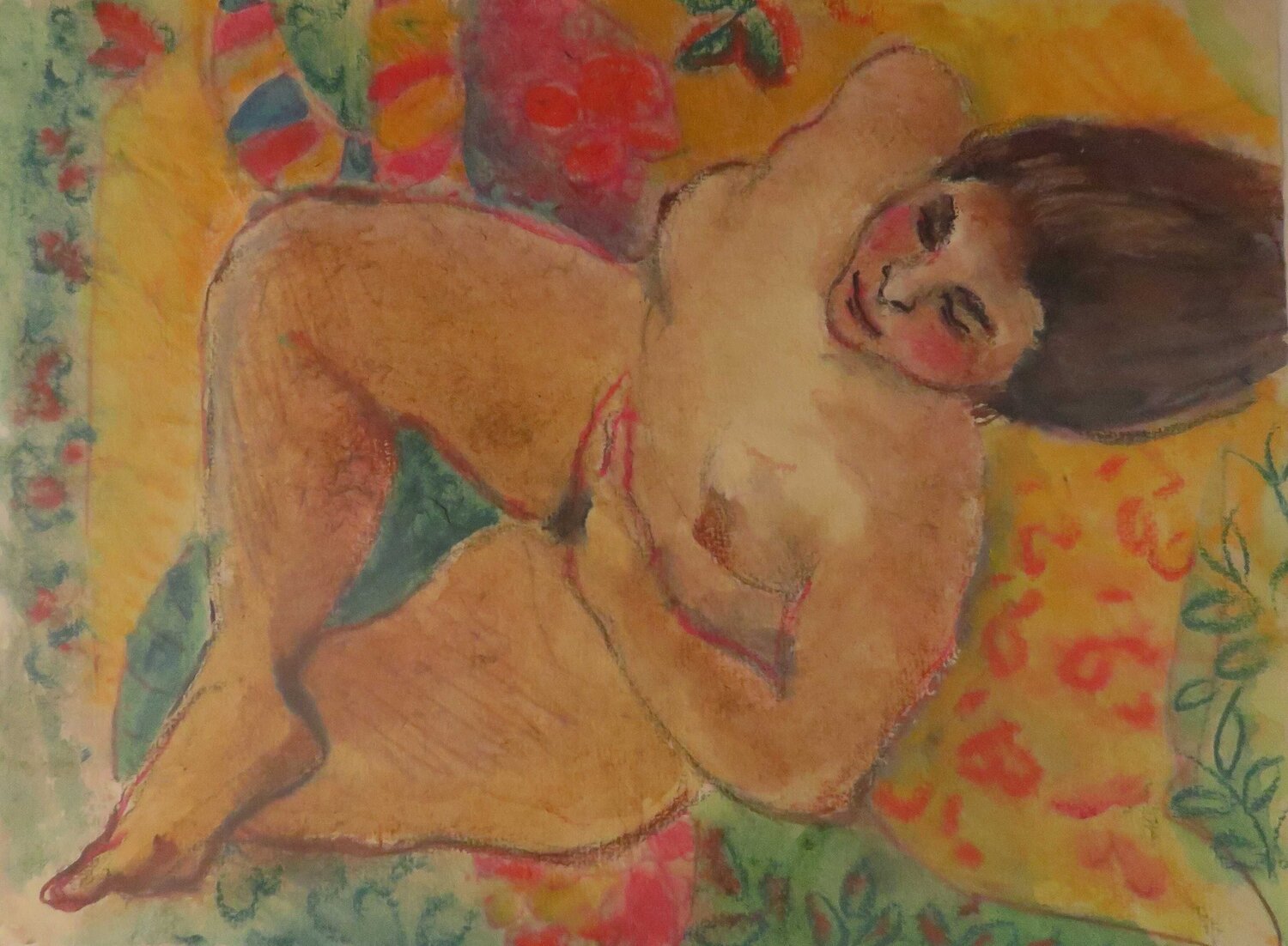 Nudes Sketchbooks Vol 1 - #4394 Ursula Sternberg Werk auf Papier zu verkaufen