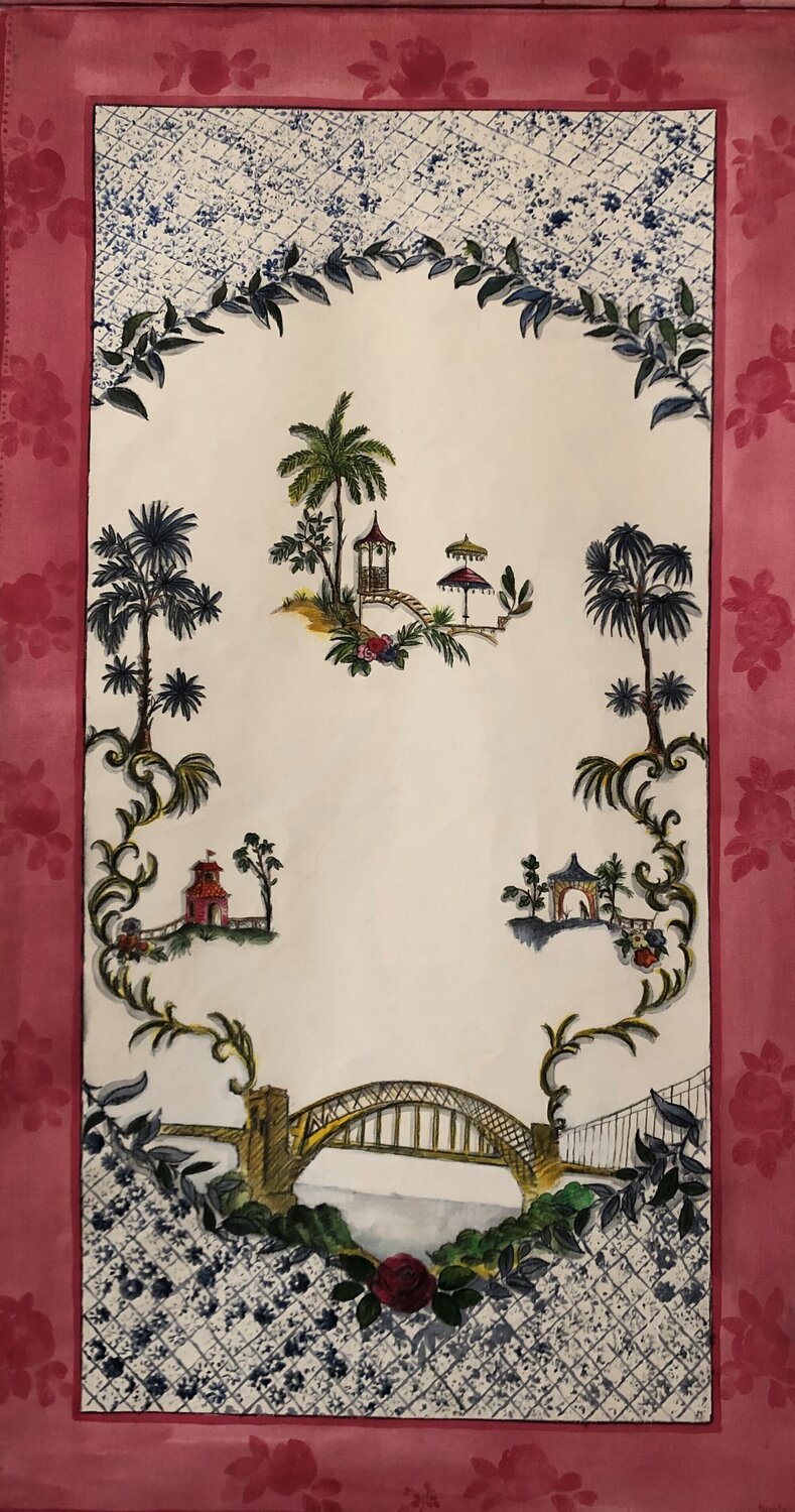 Window Shade - pink Ursula Sternberg