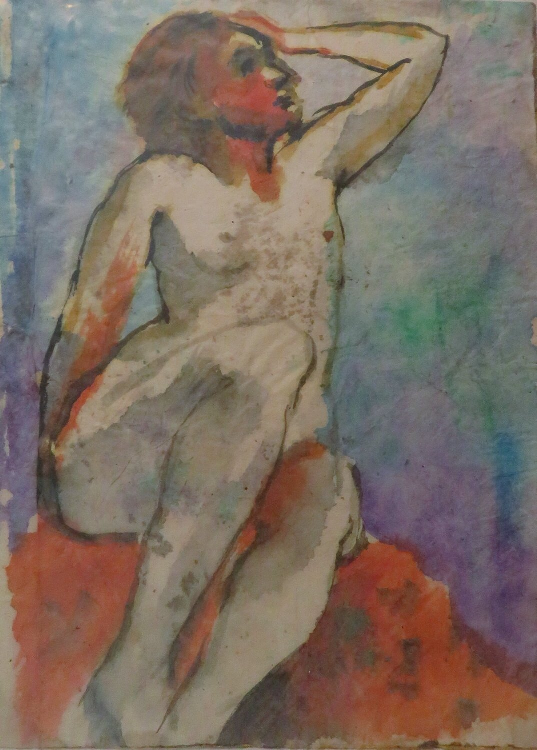 Nudes Sketchbooks Vol 1 - #4461  Ursula Sternberg Werk auf Papier zu verkaufen