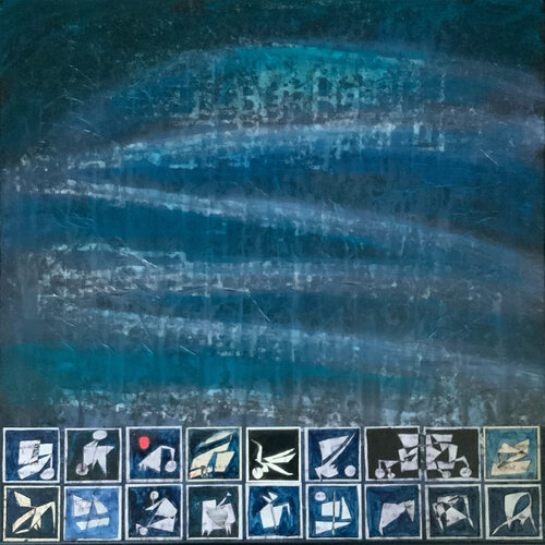 Hommage à Mirca Angel #2  van Christine Robion, Schilderij te koop op Singulart