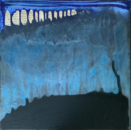 Hommage à Mirca #1  van Christine Robion, Schilderij te koop op Singulart