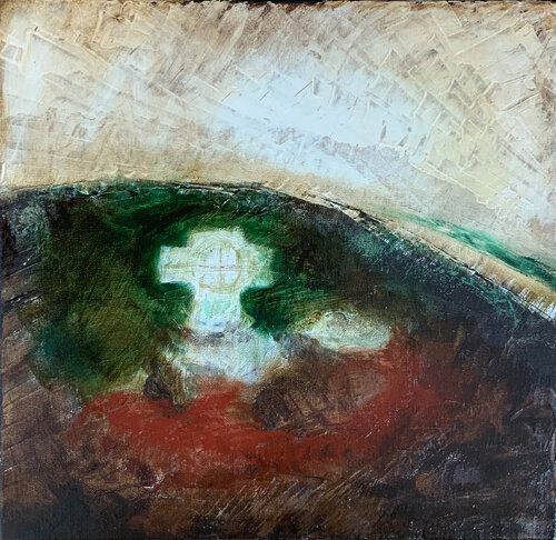 Petite Croix de Saint Cabiot van Christine Robion, Schilderij te koop op Singulart