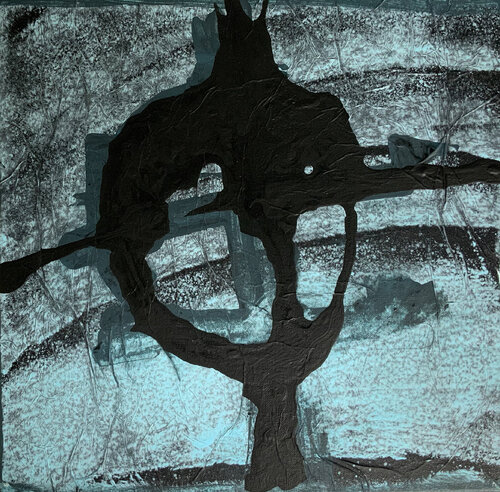 Croix Celtiques #3 van Christine Robion, Schilderij te koop op Singulart