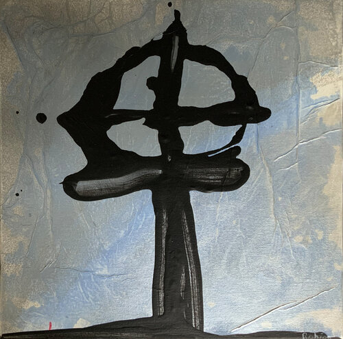 Croix Celtiques #2 von Christine Robion, Malerei kaufen auf Singulart