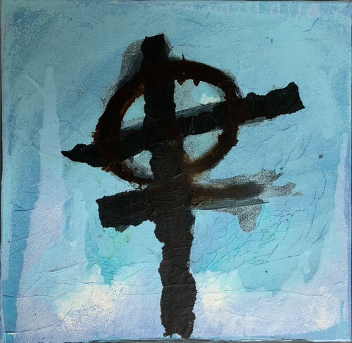Croix Celtiques #1 by Christine Robion, Painting for Sale on Singulart