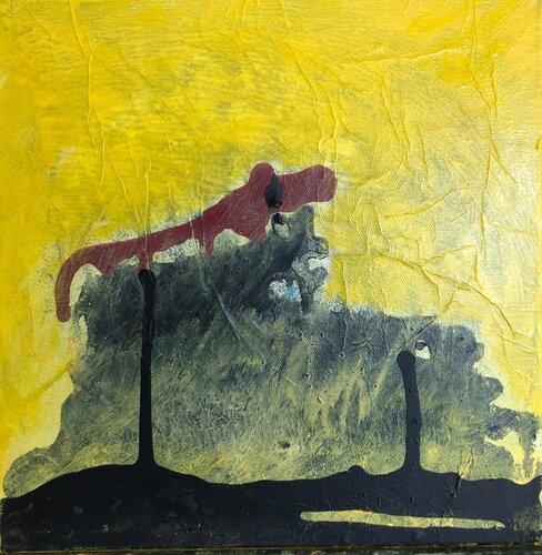 En brûlant pour Léhon van Christine Robion, Schilderij te koop op Singulart