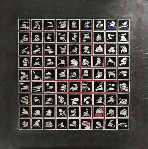 La Tricoteuse - Gilbert de Dol #11  van Christine Robion, Schilderij te koop op Singulart