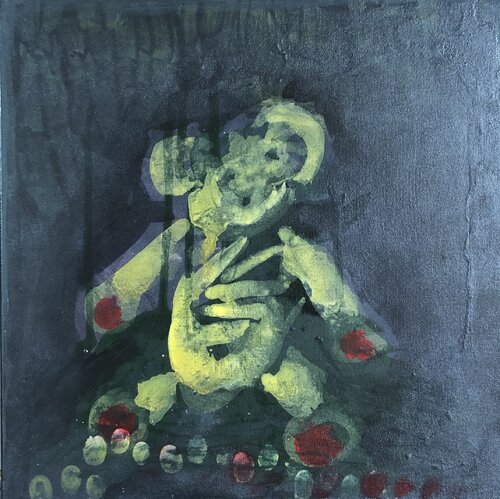 Gilbert de Dol #6 - L’attente van Christine Robion, Schilderij te koop op Singulart