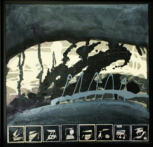 A travers le hublot van Christine Robion, Schilderij te koop op Singulart