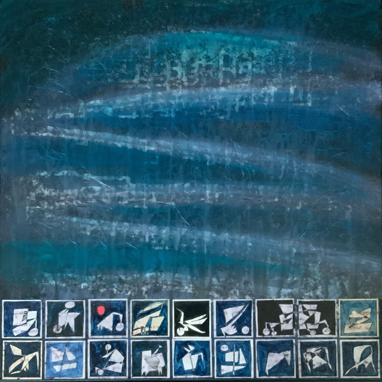 Hommage à Mirca Angel #2  Christine Robion Originalgemälde zu verkaufen