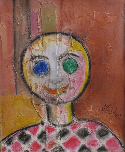Autoportrait par Hamid, Peinture en vente sur Singulart