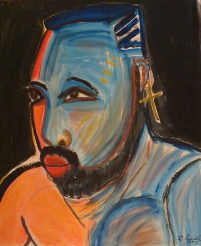 New Haircut par Bob Leach, Œuvre sur papier en vente sur Singulart