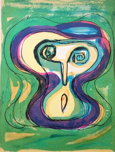 Tirawa - Nature God di Anthony Quinn, Stampa in vendita su Singulart