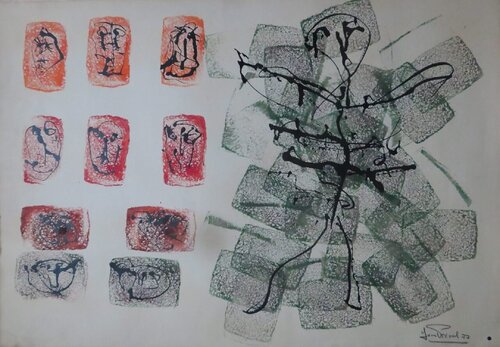 Untitled 3 by Yvon Prevel, Work on Paper for Sale on Singulart