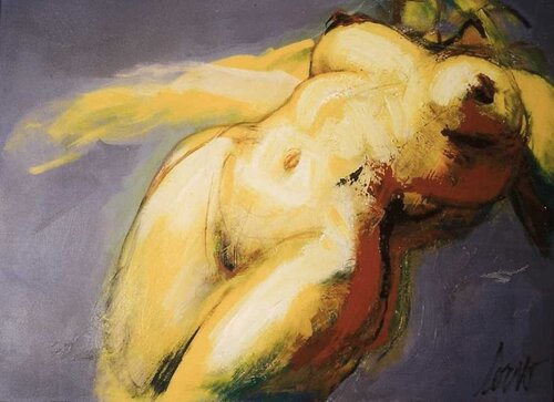 Nude in Space de CORNO, Pintura a la venta en Singulart