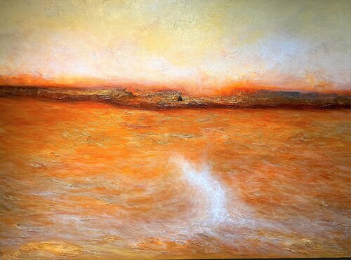 Golden Memory by Georgeana Ireland, Painting for Sale on Singulart