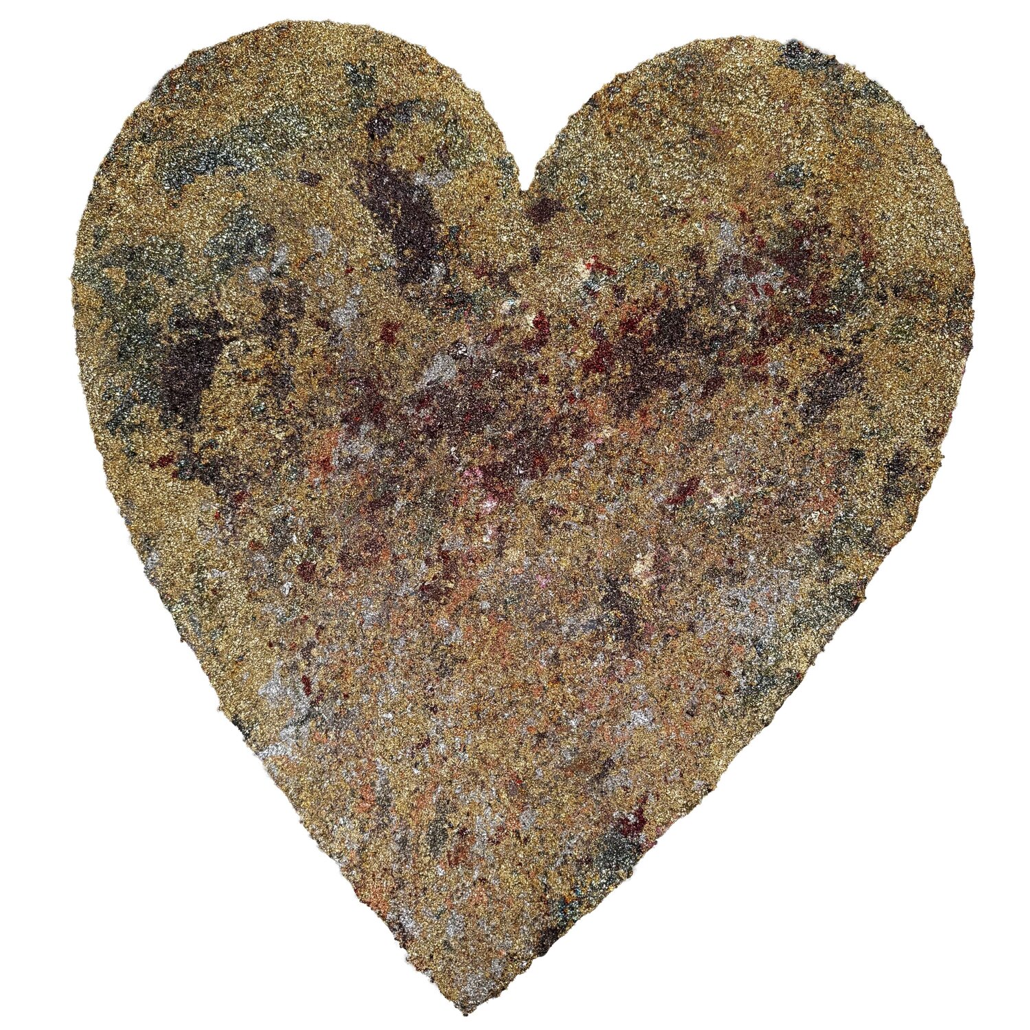 Heart of Gold Georgeana Ireland Peinture originale à vendre