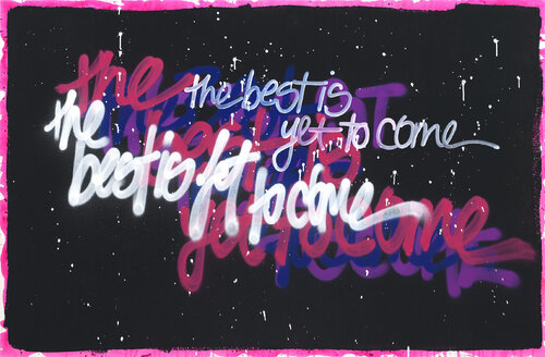 The Best Is Yet To Come von Amber Goldhammer, Malerei kaufen auf Singulart