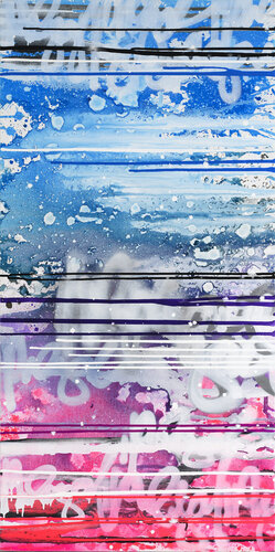 Play Time At The Sand van Amber Goldhammer, Schilderij te koop op Singulart