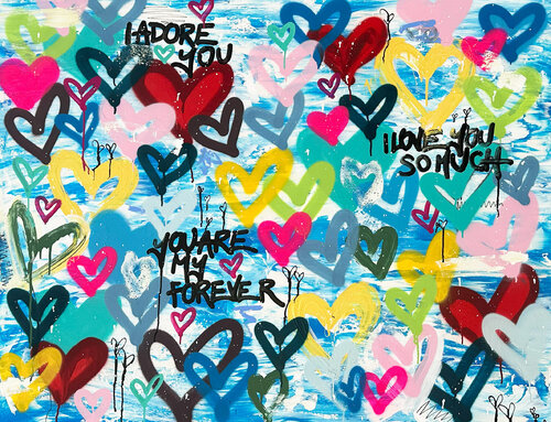 We Fell In Love At Sea by Amber Goldhammer, Painting for Sale on Singulart