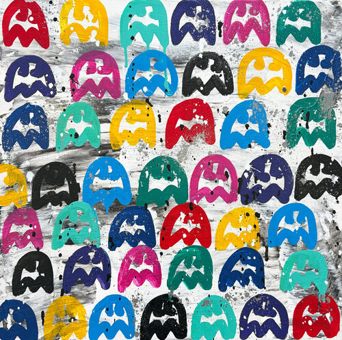 Pac Is On The Move by Amber Goldhammer, Painting for Sale on Singulart