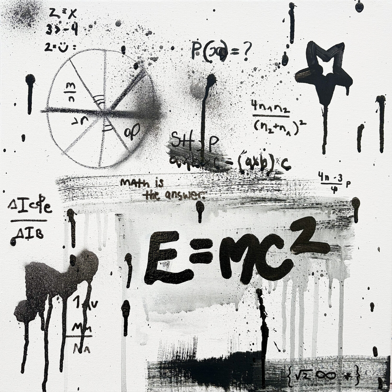Math Genius 1 Amber Goldhammer Origineel schilderij te koop