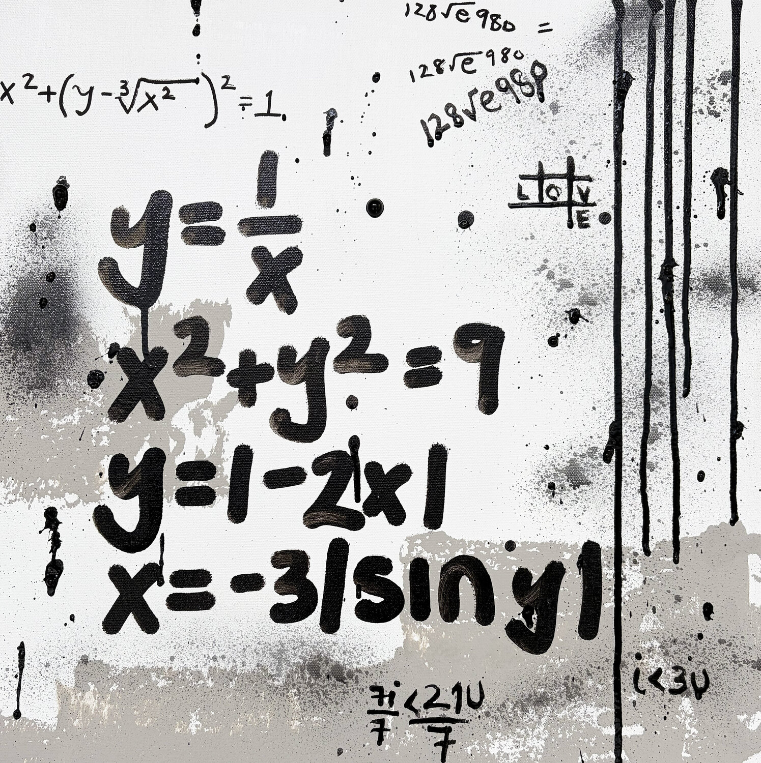 Love's Equation Amber Goldhammer Original painting for sale