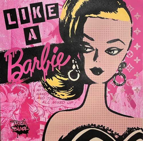 Like a Barbie van Pitch Black, Schilderij te koop op Singulart