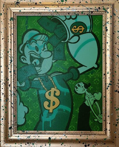 For the Love of the Money de Pitch Black, Pintura a la venta en Singulart