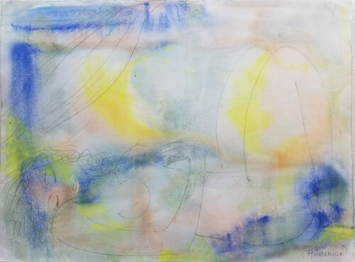 Sleeping Nude von Peggy Hinaekian, Malerei kaufen auf Singulart