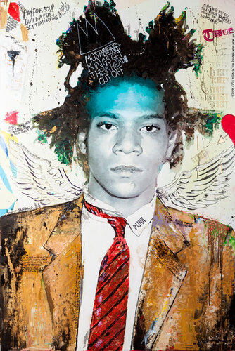 True Bromance - Basquiat Print di Luciana Caporaso, Pittura in vendita su Singulart