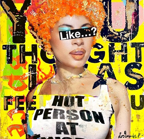 Ice Spice - like..? van Luciana Caporaso, Schilderij te koop op Singulart