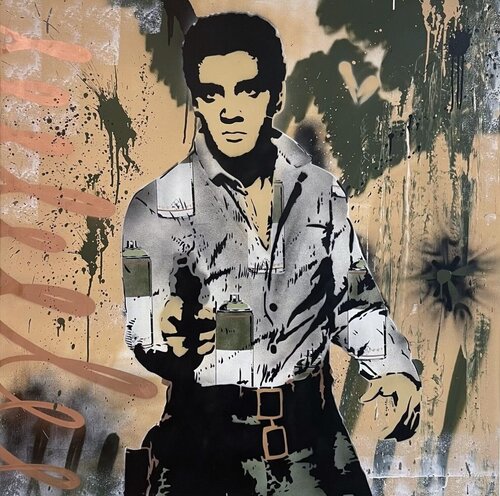 Elvis Bang "Campbell Soup" von Artlord, Malerei kaufen auf Singulart