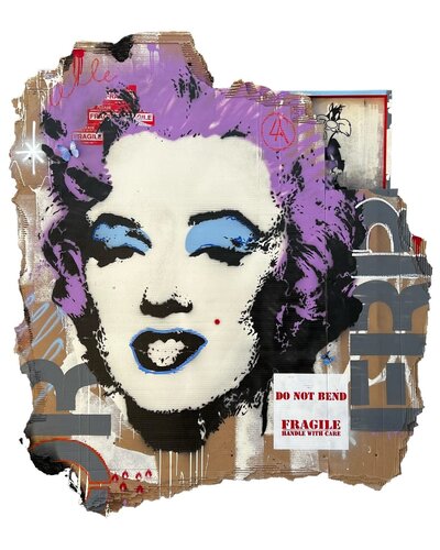 Mess of a Marilyn No.3 van Artlord, Schilderij te koop op Singulart