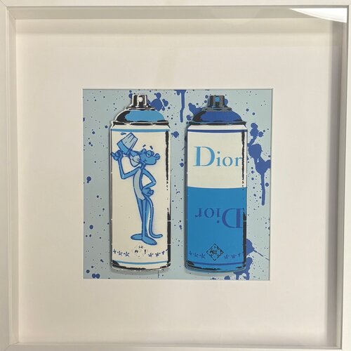 Peasant Repellant (Pink Panther Dior) von Artlord, Malerei kaufen auf Singulart