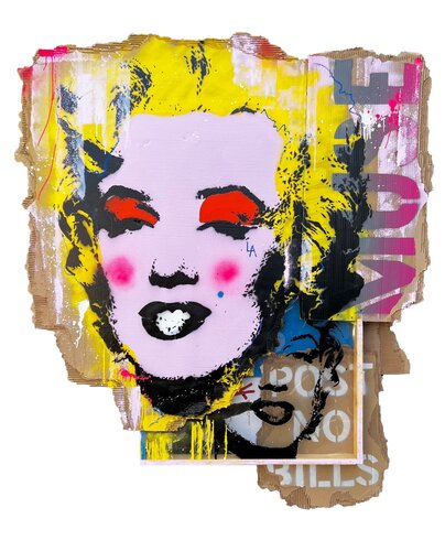 Mess of a Marilyn No. 5 von Artlord, Malerei kaufen auf Singulart