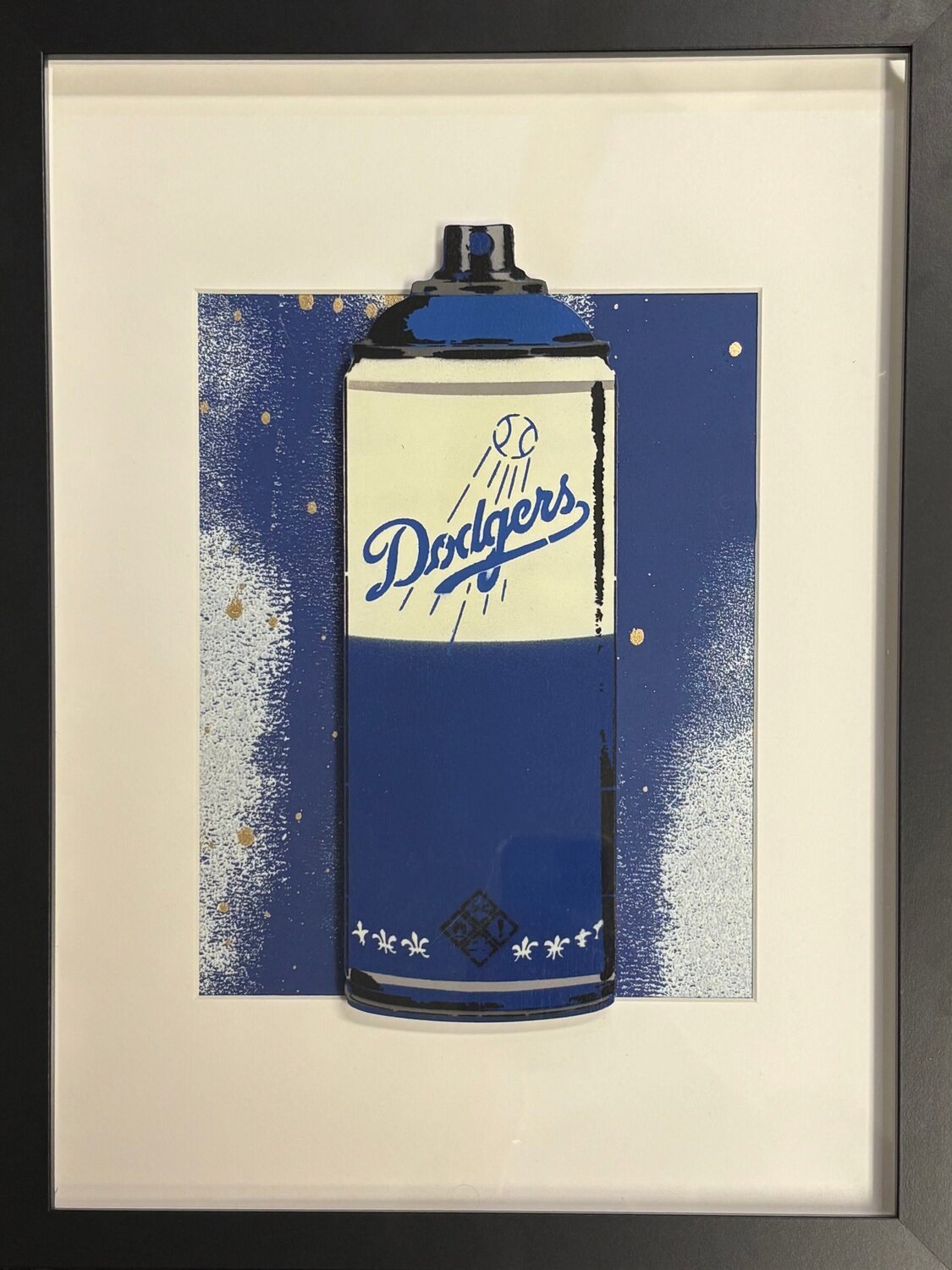 Peasant Repellent (Dodger Blue) Artlord Dipinto originale in vendita